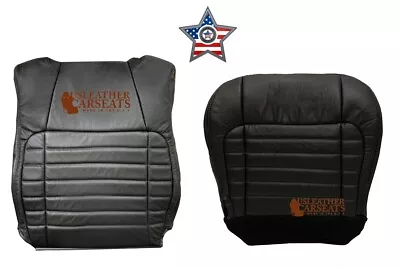 2002 Ford F150 Harley-Davidson Driver Leather Full Front Seat Covers Black • $308.99