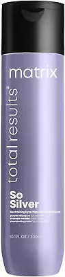 £13.28 • Buy Matrix | So Silver |Purple Toning Shampoo To Hydrate And Nourish Blonde, Grey