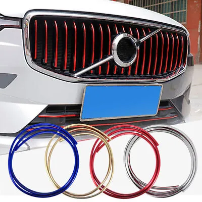 1x Car Exterior Accessory Grille Clip Strip Protection Collision Strip Decor 1M • $5.16