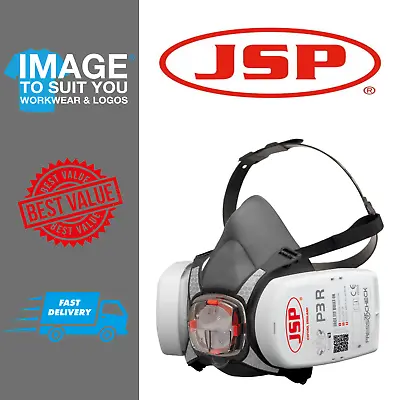 £22.45 • Buy JSP Force 8 (Medium) Protective Safety Mask P3 PressToCheck Filters Included