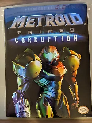 Metroid Prime 3 Corruption  Premiere Edition Strategy Guide (Prima 2007) Poster • $9