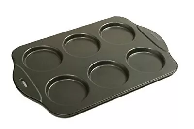 Norpro Puffy Muffin Top Pan Makes 6 Non Stick High Rise Crown 4  Wide .5  Deep • $17.40