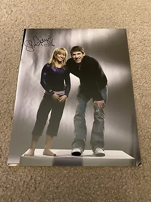 Shawn Johnson Signed-Autographed 8x10 Photo W/Michael Phelps • $80