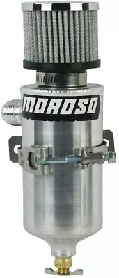 Moroso 85465 Vacuum Pump Breather Oil Separator Sry Pump Lightweight Aluminum  • $135.99