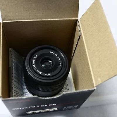 Sigma 30mm F2.8 Lens - Sony E-Mount - Boxed. • £89