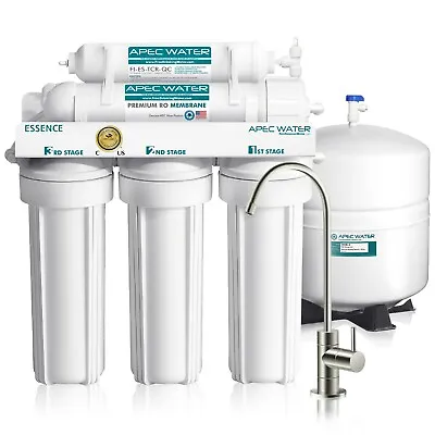 APEC WATER SYSTEMS 5 Stage 50 GPD Reverse Osmosis RO Water Filter System ROES-50 • $199.95