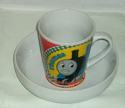 £9.99 • Buy Thomas The Tank Engine  James And Thomas  Mug And Cereal /  Breakfast Bowl