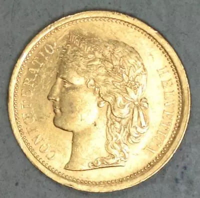 Switzerland 1886 20 Francs Gold Coin • $499.99