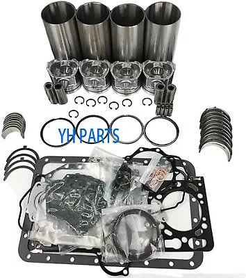 Overhaul Rebuild Kit For Nissan ZD30 Paladin KA24 Piston Ring Liner Gasket • $571.65