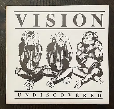 VISION Undiscovered  7  EP 1988 Dag Nasty Fugazi Minor Threat 7 Seconds Swiz DYS • $39.99