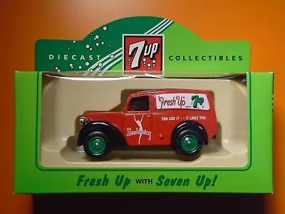 Lledo No 58012 - 7up - Diecast Model Of A Red Morris Z Van - Fresh Up With 7up • £8.99