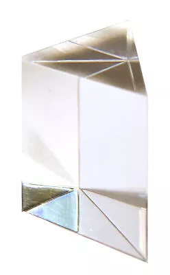 $14.19 • Buy Right Angled Prism, 74mm Length, 50mm Hypotenuse - Acrylic - Eisco Labs