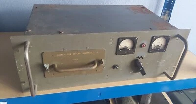 £99.99 • Buy WW2 RAF Military Radio R1132 R1392 RECEIVER POWER SUPPLY