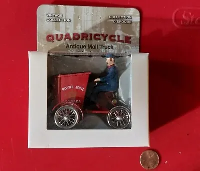 Royal Mail Quadricycle Canada Post Diecast Display Collectible Artwork #a • $7.99