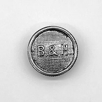 RARE – Nickel B&H Filler Cap – Genuine Vintage – Fits B&H And Rayo-Style Lamps • $13.99