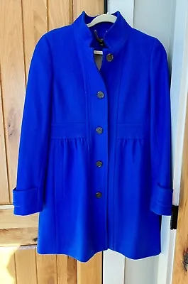 NWOT J Crew Skirted Dress Coat Blue Sz 8 • $79.99