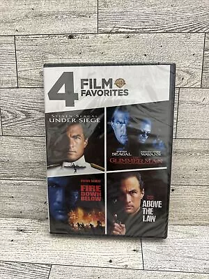 Steven Seagal Collection: 4 Film Under Siege The Glimmer Man Above The Law NEW • $9.95