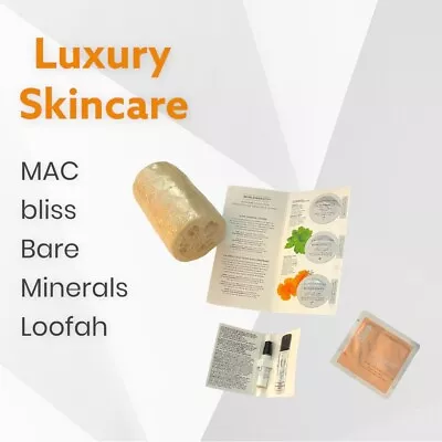 Bundle Of Skincare Products. Bare Minerals M.A.C. Bliss Loofah Sponge NEW • $30