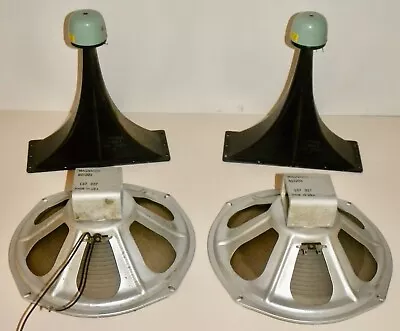 Vintage MAGNAVOX ASTRO SONIC 12  Speakers 581209 & Horns 580069-1 W/ CrossOver • $64.99