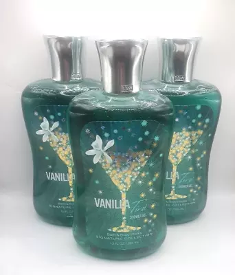 Bath And Body Works Vanilla Tini Body Wash 10 Fl Oz (set Of 3) • $44.95