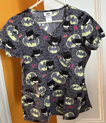 Batman Scrub Top Size Small • $8