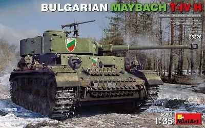 MiniArt 35328 Bulgarian Maybach T-IV H Tank 1:35 Scale Model Kit • £36