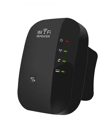 WiFi Signal Extender Range Repeater Booster 300Mbps Internet Amplifier UK Plug • £12.99