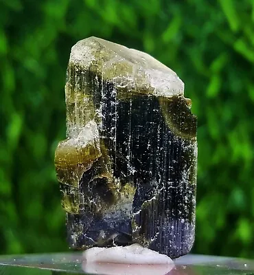 30 Carat Tourmaline Green Cap Terminated Crystal Minerals Specimen From StakNala • $1