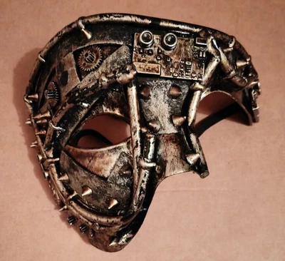 £6.99 • Buy  Steam Punk, Solid, Mechanical Venetian Mask Masquerade/Theme Party/cosplay
