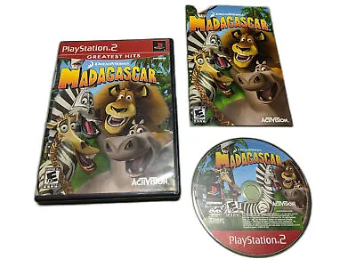 Madagascar [Greatest Hits] Sony PlayStation 2 Complete In Box • $5.49