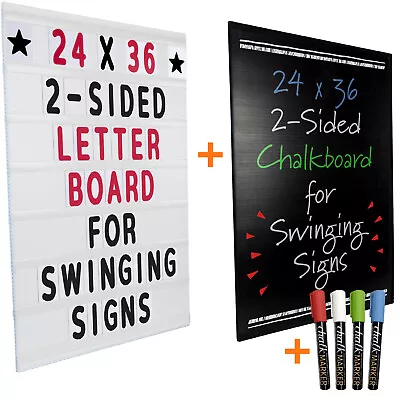 24 X36  Replacement Changable Letter Message Board For Swinging Signs. • $62.96