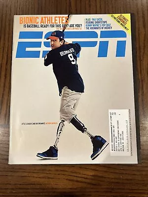 ESPN Magazine May 5 2008 Anthony Burruto Bionic Athletes Sarah Reinertsen • $6.99