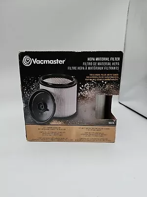 Vacmaster HEPA Material Fine Dust Cartridge Filter  Retainer VCFH • $21.70
