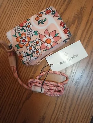 Vera Bradley Prairie Paisley ReActive RFID Women Bag Charms And Key Chains • $35