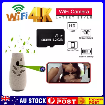 HD 1080P Wireless Mini Camera Air Freshener Nanny Home Security Video AU • $79.99