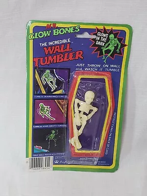 Vintage NEW 1983 Mr. Glow Bones Wall Tumbler - NOS Old Stock - Imperial Toys • $19