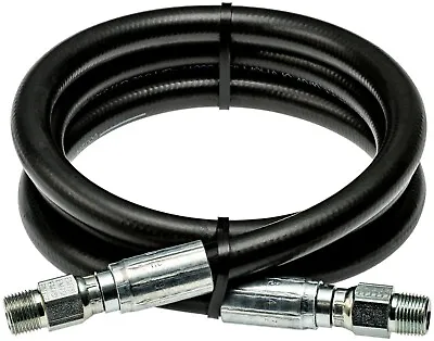 3/8  X 60  2-Wire Hydraulic Hose Assembly 4000 PSI 2-Male JIC Fittings • $24.99