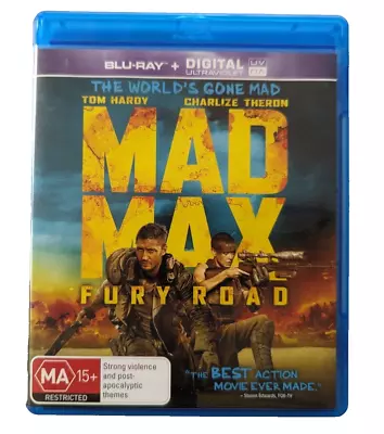 Mad Max - Fury Road (Blu-ray 2015) Region B | Like New | Free Post • $9.99