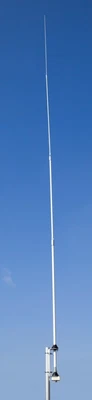 £39.95 • Buy 500w 1/2 Wave Silver Rod CB 10m Two-Way Radio Base Antenna