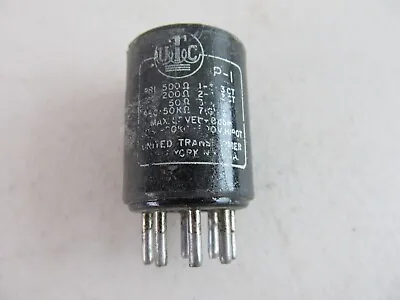 UTC P-1 Audio Transformer Rare Vintage United Transformer Corporation • $149.99