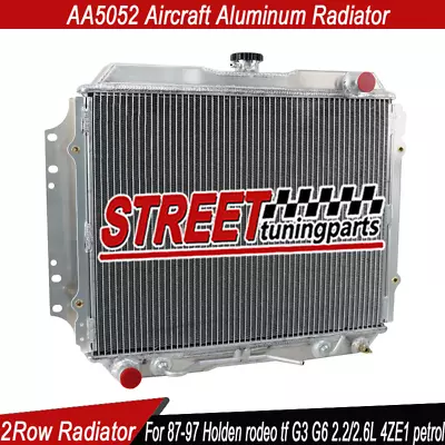 2 Row Radiator For Holden Rodeo Tf G3 G6 2.2l 2.6l 4ze1 Petrol At 1987-1997 1988 • $199