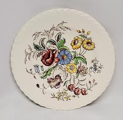 Vernon Kilns California Pottery Hand Painted 10.5   Dinner B-2Plate  May Flower  • $12.99