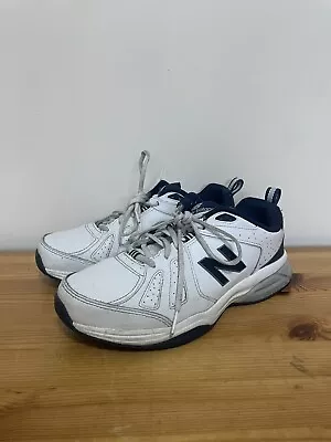 New Balance 624 2E  Wide Mens Leather White Shoes US 8 UK 7.5 EUR 41.5  MX624WN5 • $49.95