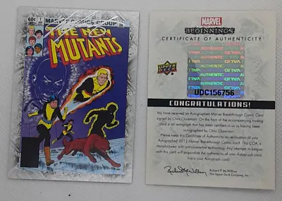 Marvel Beginnings Chris Claremont Autograph Breakthrough Card Auto New Mutants • $149.99