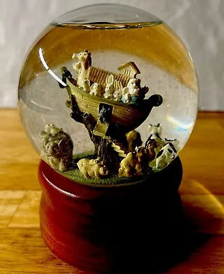 Noah's Ark And Animals Musical Snow Globe - Water Globe Music Player • $18.99