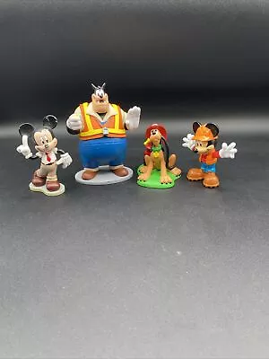 Disney Store Mickey Mouse PVC Figure Play Set Lot Of 4 • $4.99