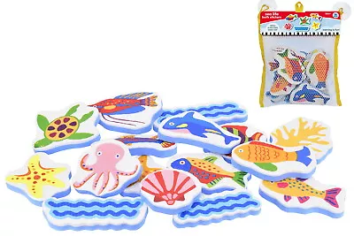 NEW 16pc Eva Bath Toys - Sea Life | Bathtime Toys | IhartTOYS • $30