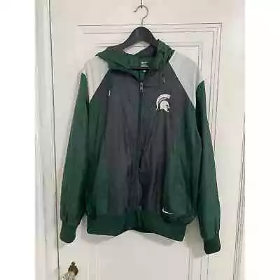 Michigan State Spartans Nike Track Jacket • $30