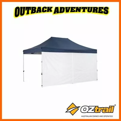 Oztrail Gazebo Solid Side Wall With Center Zip For 4.5m Deluxe New Model  • $49