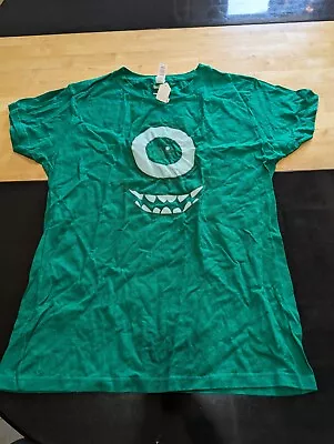 Mens DIsney Pixar Green Mike From Monsters Inc. T-shirt Sz Xxl • $13.98